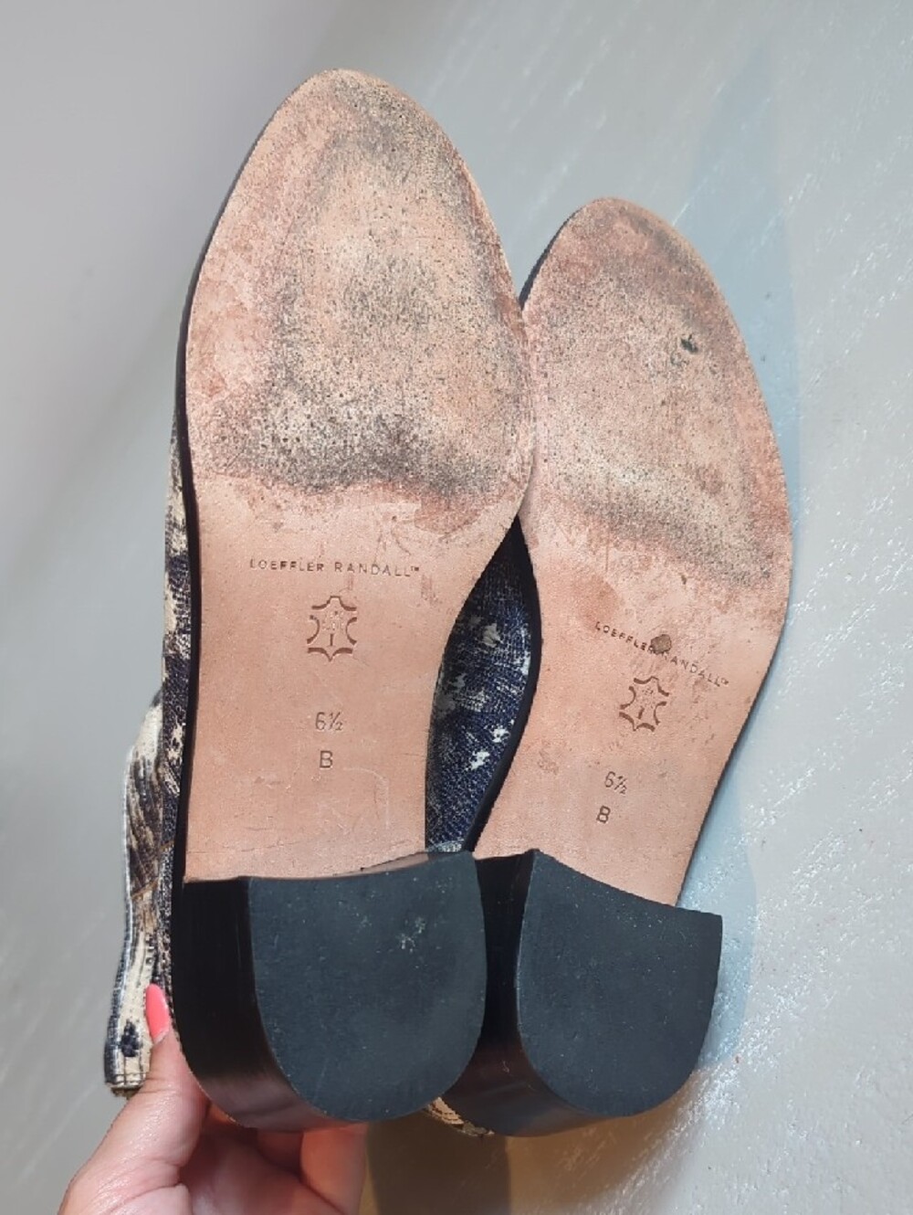 Loeffler Randall “Felix” Lizard Embossed Leather Booties‎ $425 size 6.5B image 6